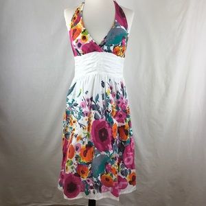 Floral Halter Dress